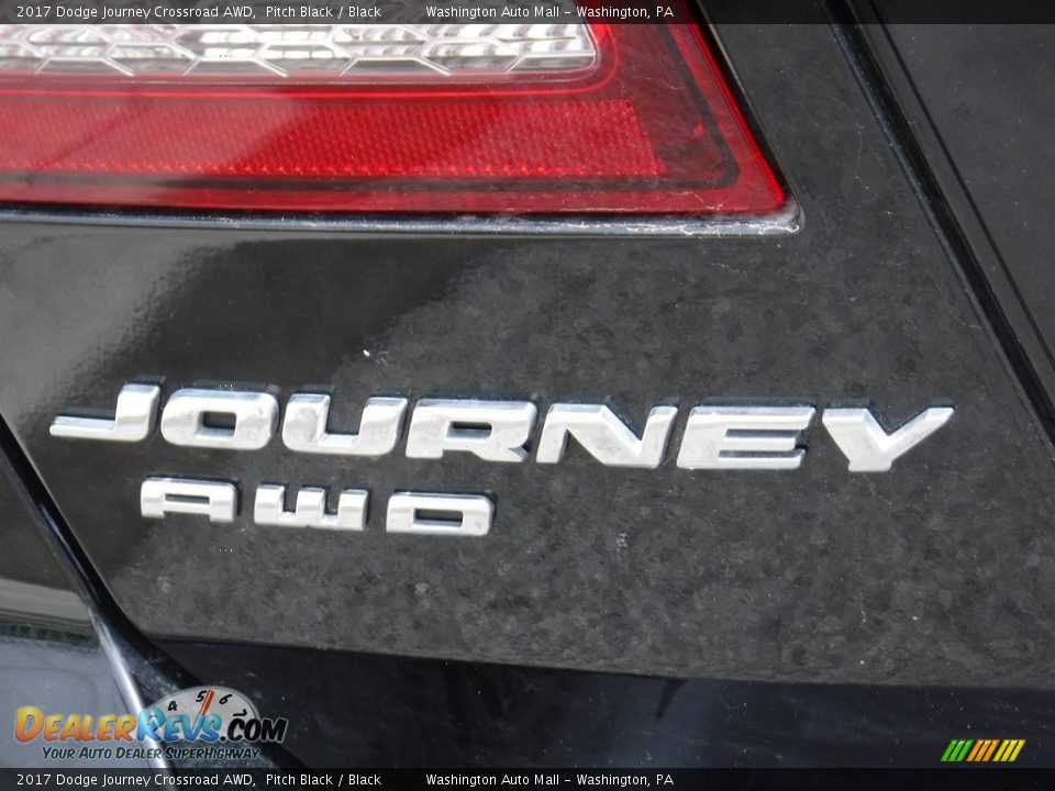 2017 Dodge Journey Crossroad AWD Pitch Black / Black Photo #13