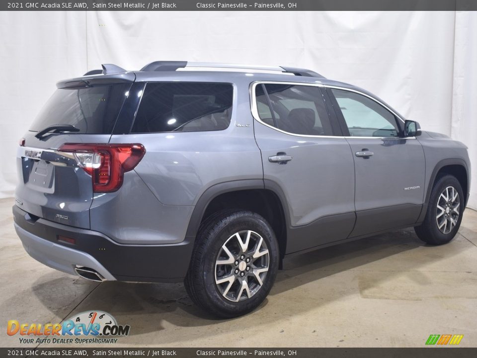 2021 GMC Acadia SLE AWD Satin Steel Metallic / Jet Black Photo #2