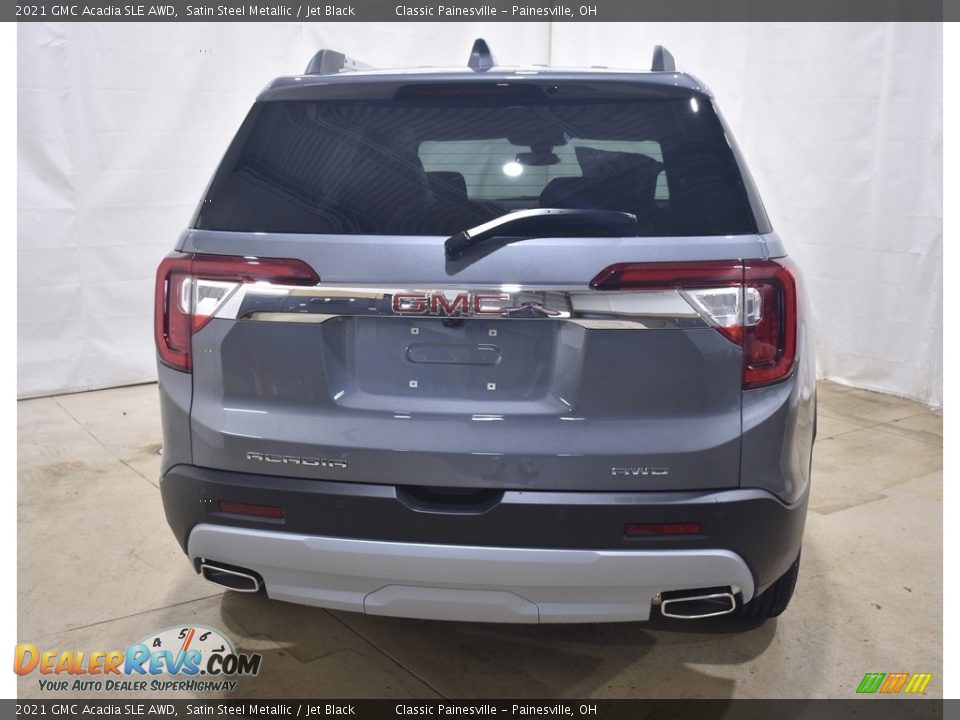 2021 GMC Acadia SLE AWD Satin Steel Metallic / Jet Black Photo #3