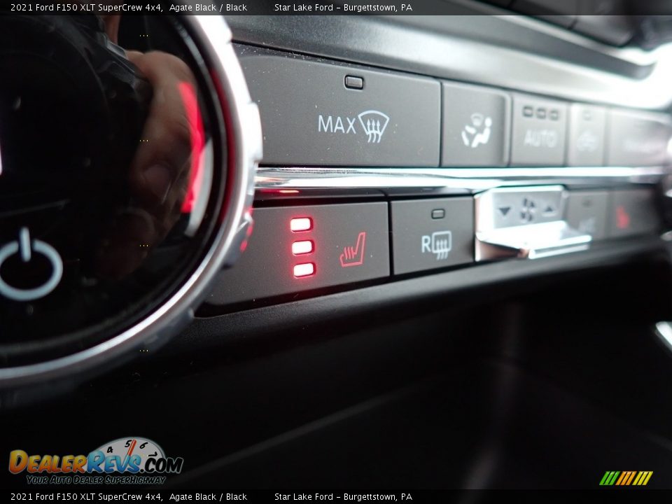 2021 Ford F150 XLT SuperCrew 4x4 Agate Black / Black Photo #20