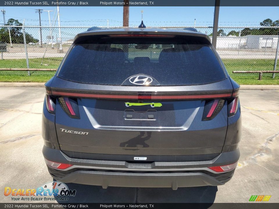 2022 Hyundai Tucson SEL Portofino Gray / Black Photo #8