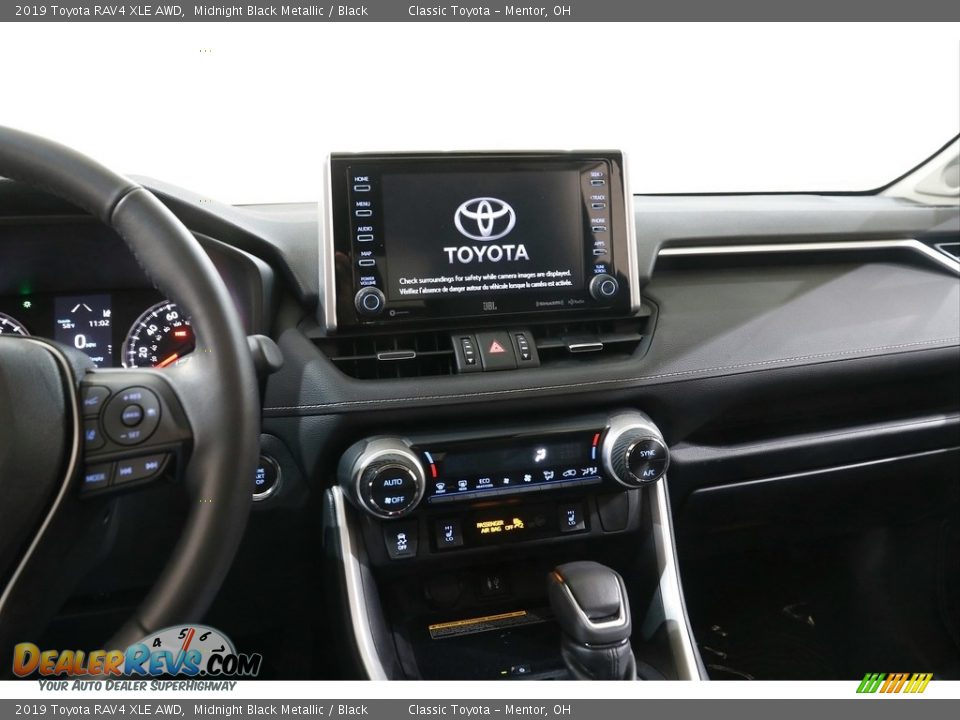2019 Toyota RAV4 XLE AWD Midnight Black Metallic / Black Photo #9