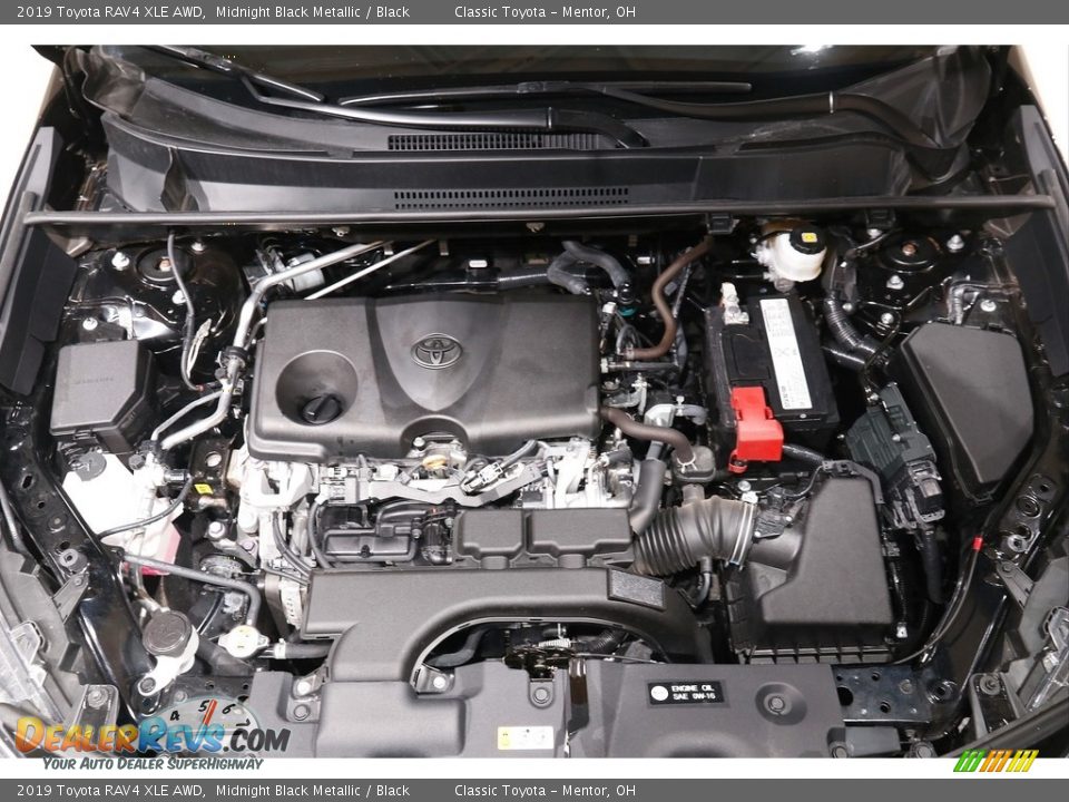 2019 Toyota RAV4 XLE AWD Midnight Black Metallic / Black Photo #16