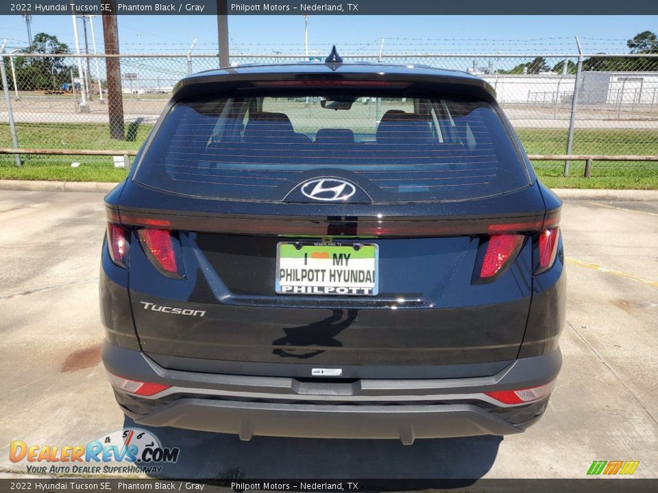 2022 Hyundai Tucson SE Phantom Black / Gray Photo #8