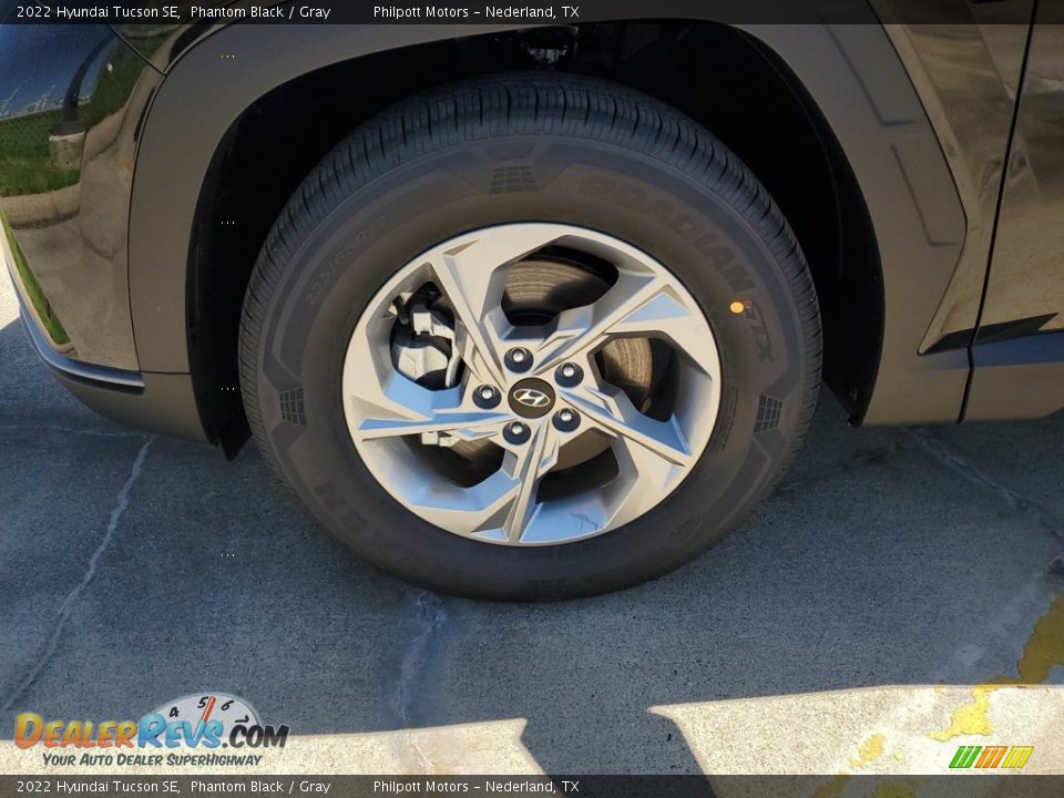 2022 Hyundai Tucson SE Phantom Black / Gray Photo #10