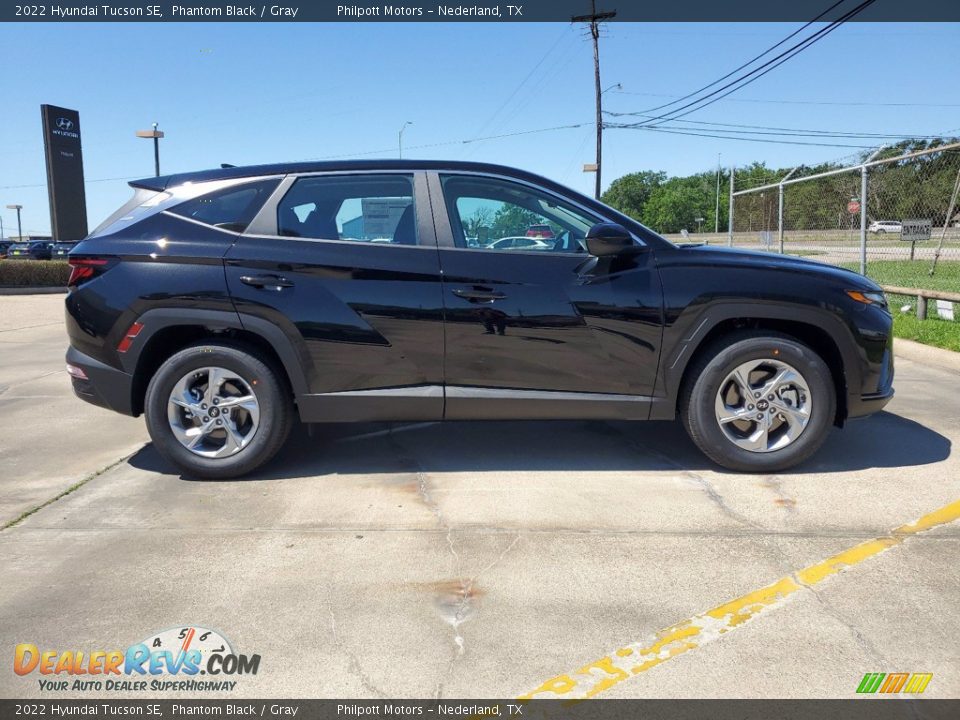 2022 Hyundai Tucson SE Phantom Black / Gray Photo #12