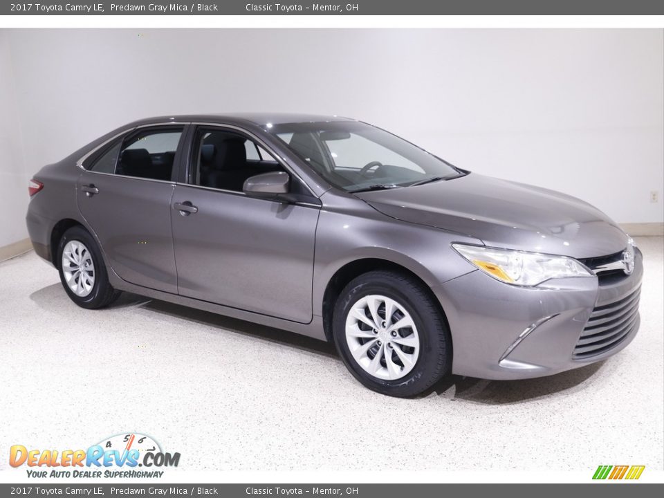 2017 Toyota Camry LE Predawn Gray Mica / Black Photo #1