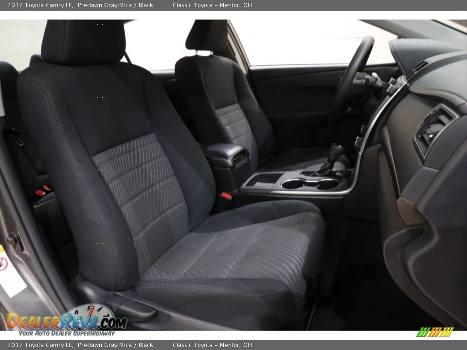 2017 Toyota Camry LE Predawn Gray Mica / Black Photo #12