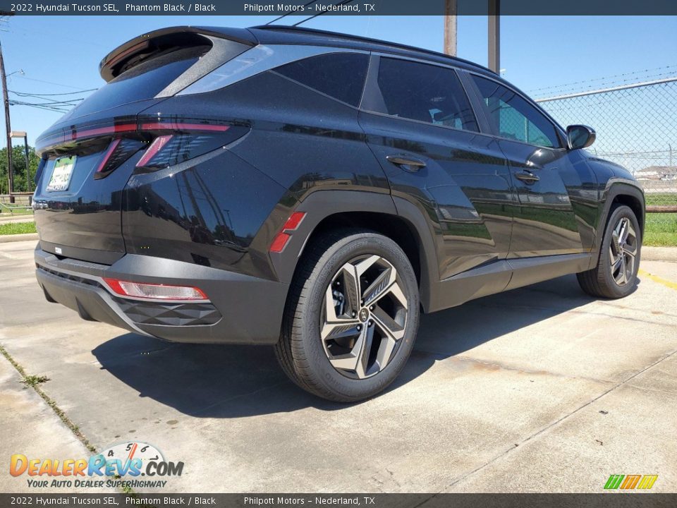2022 Hyundai Tucson SEL Phantom Black / Black Photo #3