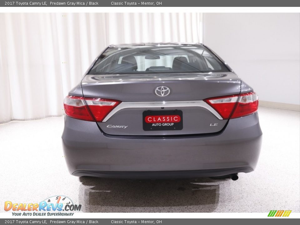 2017 Toyota Camry LE Predawn Gray Mica / Black Photo #15