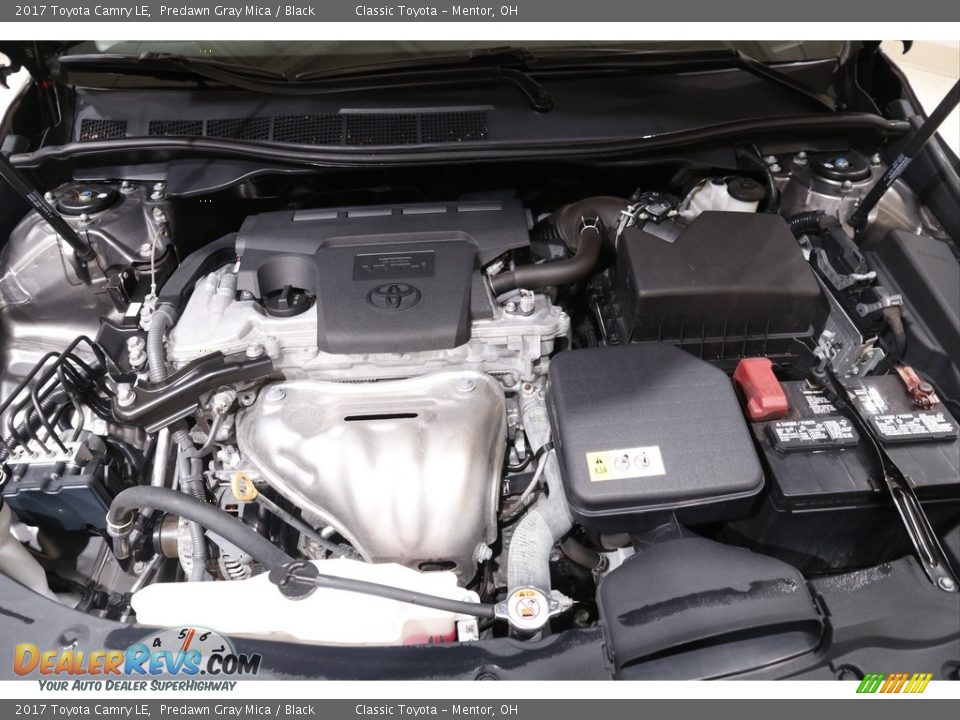 2017 Toyota Camry LE Predawn Gray Mica / Black Photo #16