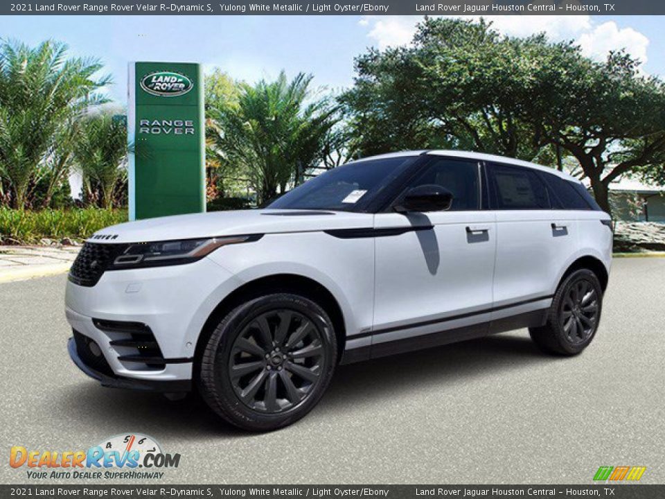 2021 Land Rover Range Rover Velar R-Dynamic S Yulong White Metallic / Light Oyster/Ebony Photo #1