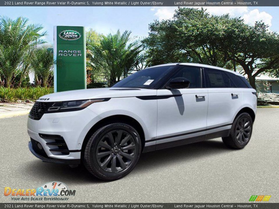 2021 Land Rover Range Rover Velar R-Dynamic S Yulong White Metallic / Light Oyster/Ebony Photo #1