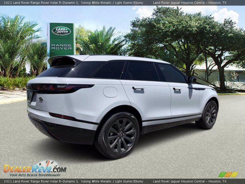2021 Land Rover Range Rover Velar R-Dynamic S Yulong White Metallic / Light Oyster/Ebony Photo #2