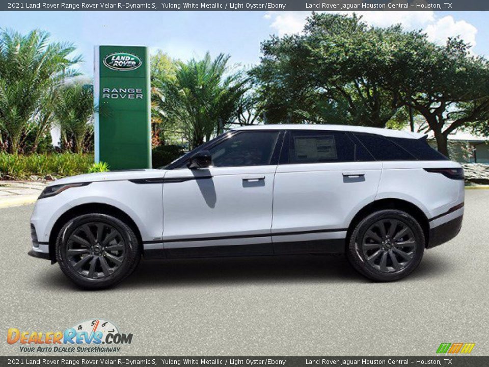 2021 Land Rover Range Rover Velar R-Dynamic S Yulong White Metallic / Light Oyster/Ebony Photo #6