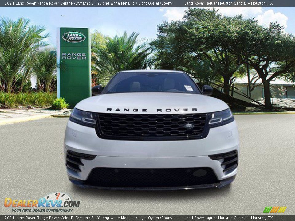 2021 Land Rover Range Rover Velar R-Dynamic S Yulong White Metallic / Light Oyster/Ebony Photo #8