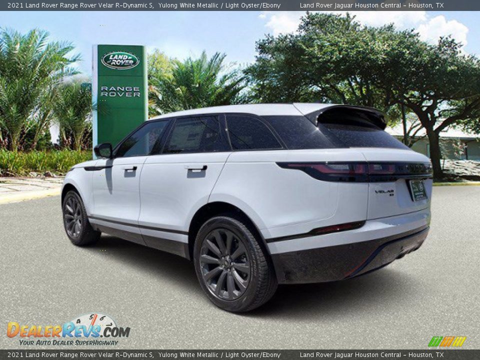 2021 Land Rover Range Rover Velar R-Dynamic S Yulong White Metallic / Light Oyster/Ebony Photo #10