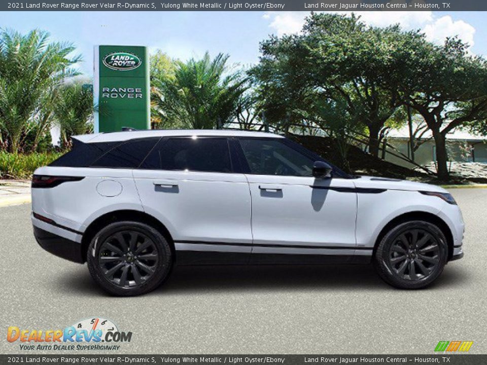 2021 Land Rover Range Rover Velar R-Dynamic S Yulong White Metallic / Light Oyster/Ebony Photo #11