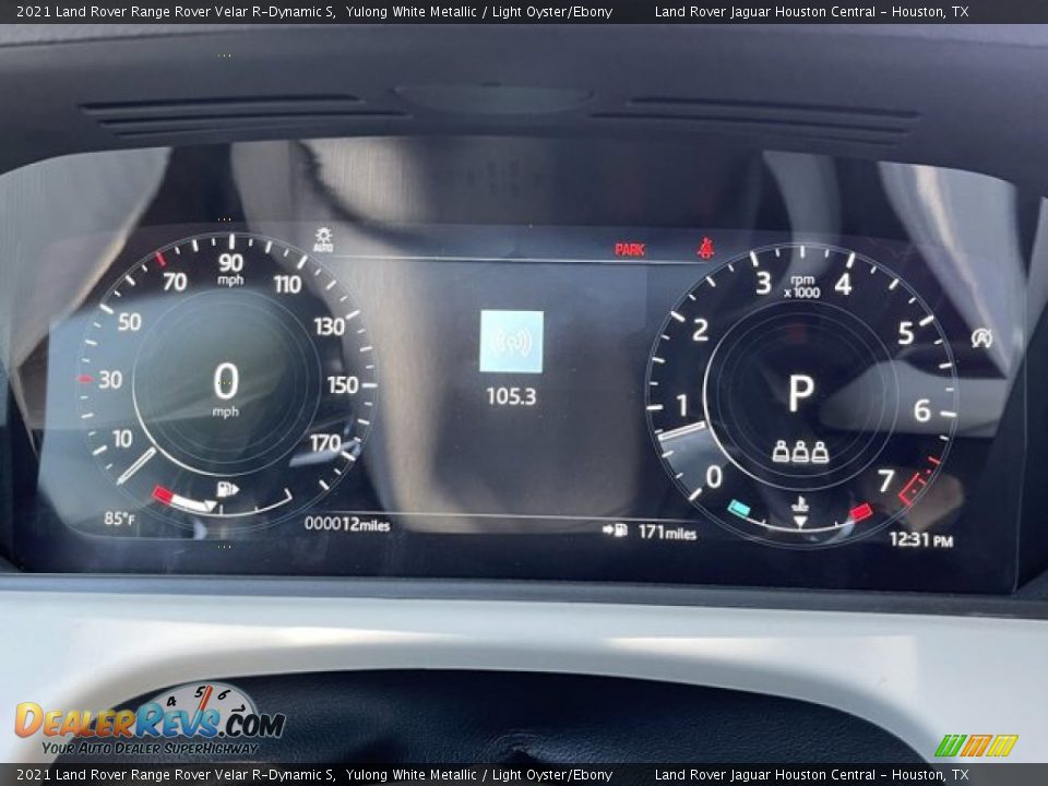 2021 Land Rover Range Rover Velar R-Dynamic S Yulong White Metallic / Light Oyster/Ebony Photo #27