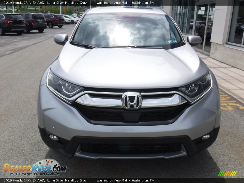 2019 Honda CR-V EX AWD Lunar Silver Metallic / Gray Photo #5