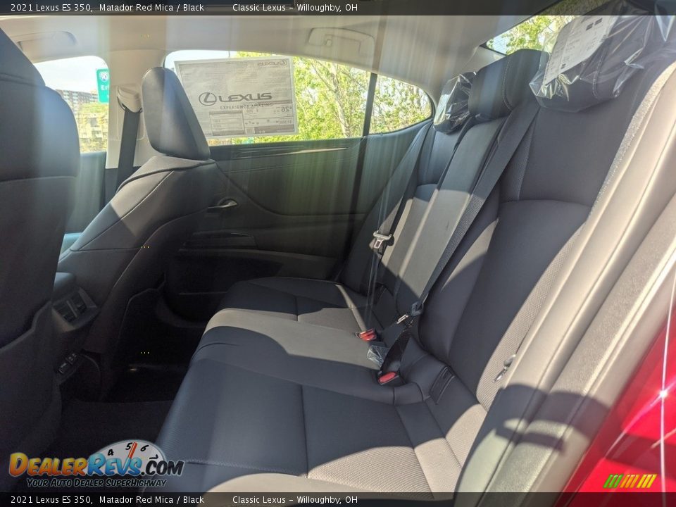2021 Lexus ES 350 Matador Red Mica / Black Photo #3
