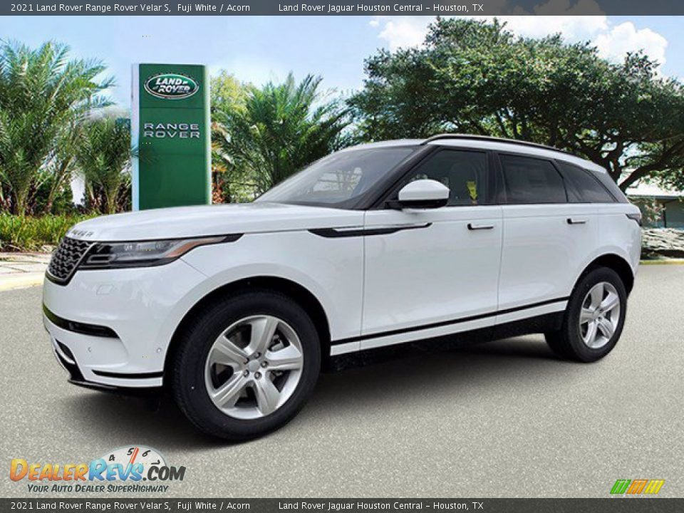 2021 Land Rover Range Rover Velar S Fuji White / Acorn Photo #1