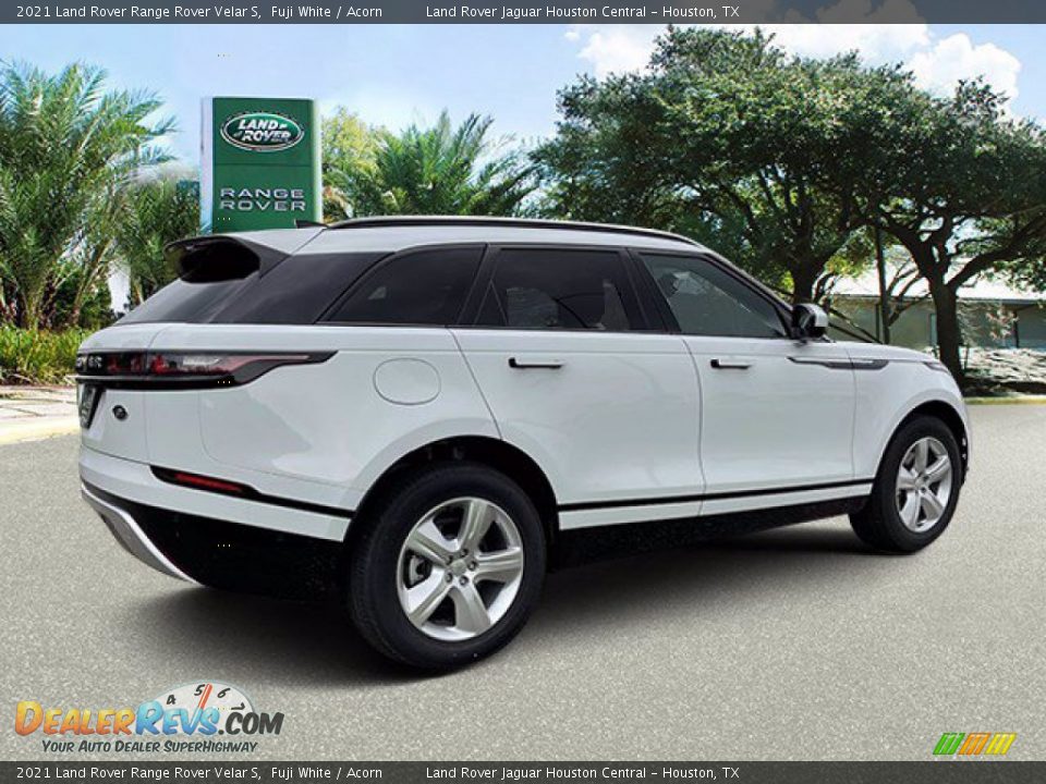 2021 Land Rover Range Rover Velar S Fuji White / Acorn Photo #2