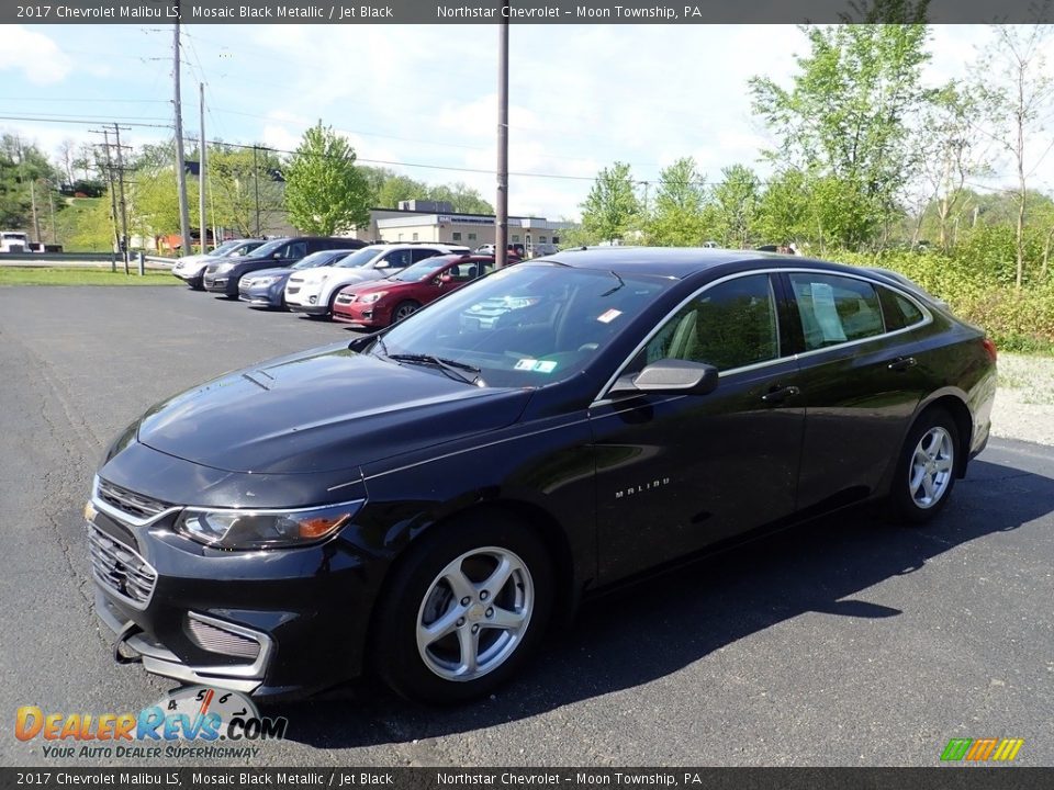 2017 Chevrolet Malibu LS Mosaic Black Metallic / Jet Black Photo #1