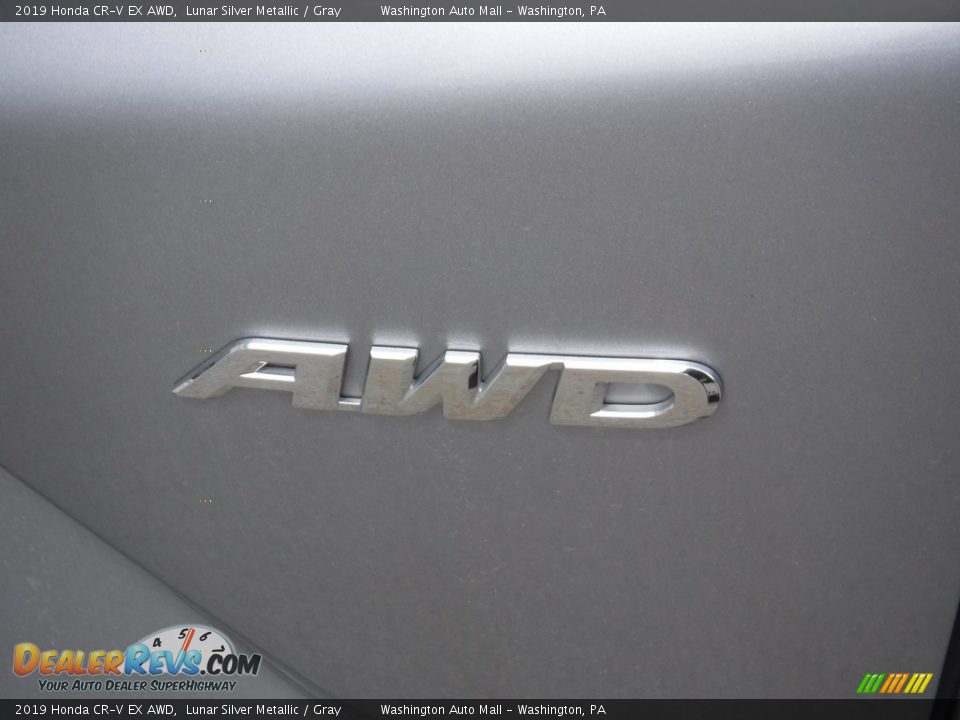 2019 Honda CR-V EX AWD Lunar Silver Metallic / Gray Photo #11