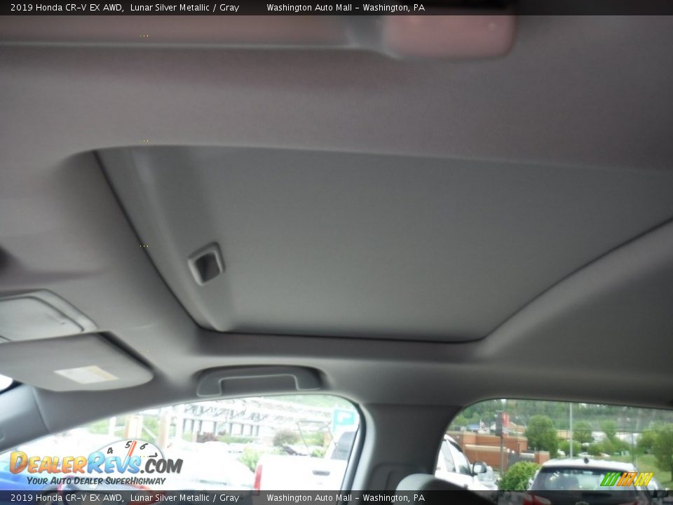 2019 Honda CR-V EX AWD Lunar Silver Metallic / Gray Photo #12