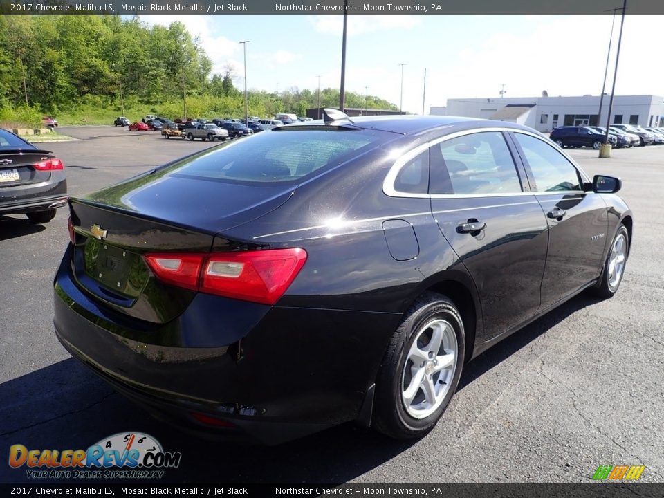 2017 Chevrolet Malibu LS Mosaic Black Metallic / Jet Black Photo #4