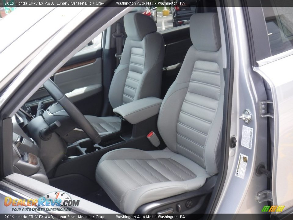 2019 Honda CR-V EX AWD Lunar Silver Metallic / Gray Photo #15