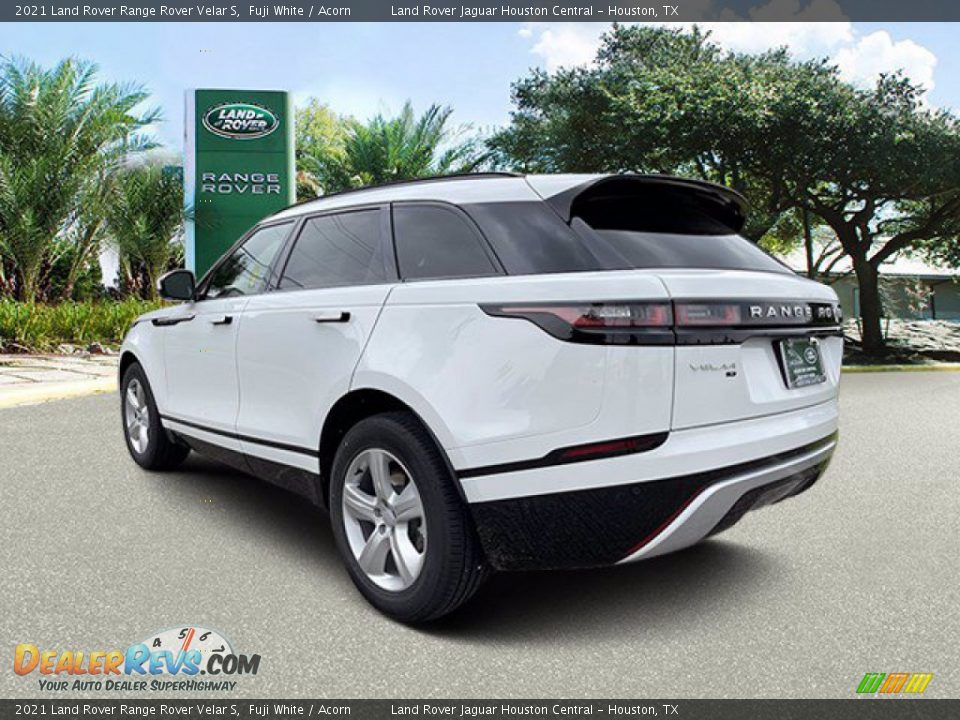 2021 Land Rover Range Rover Velar S Fuji White / Acorn Photo #10