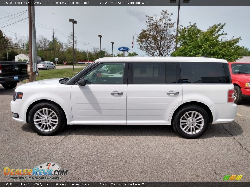 Oxford White 2018 Ford Flex SEL AWD Photo #5