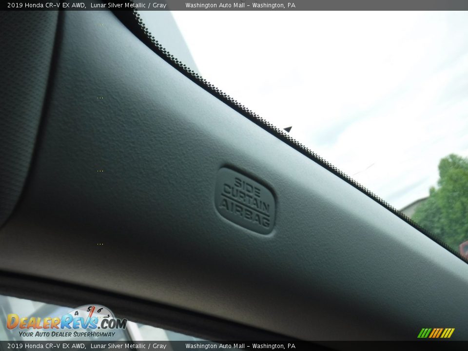 2019 Honda CR-V EX AWD Lunar Silver Metallic / Gray Photo #18