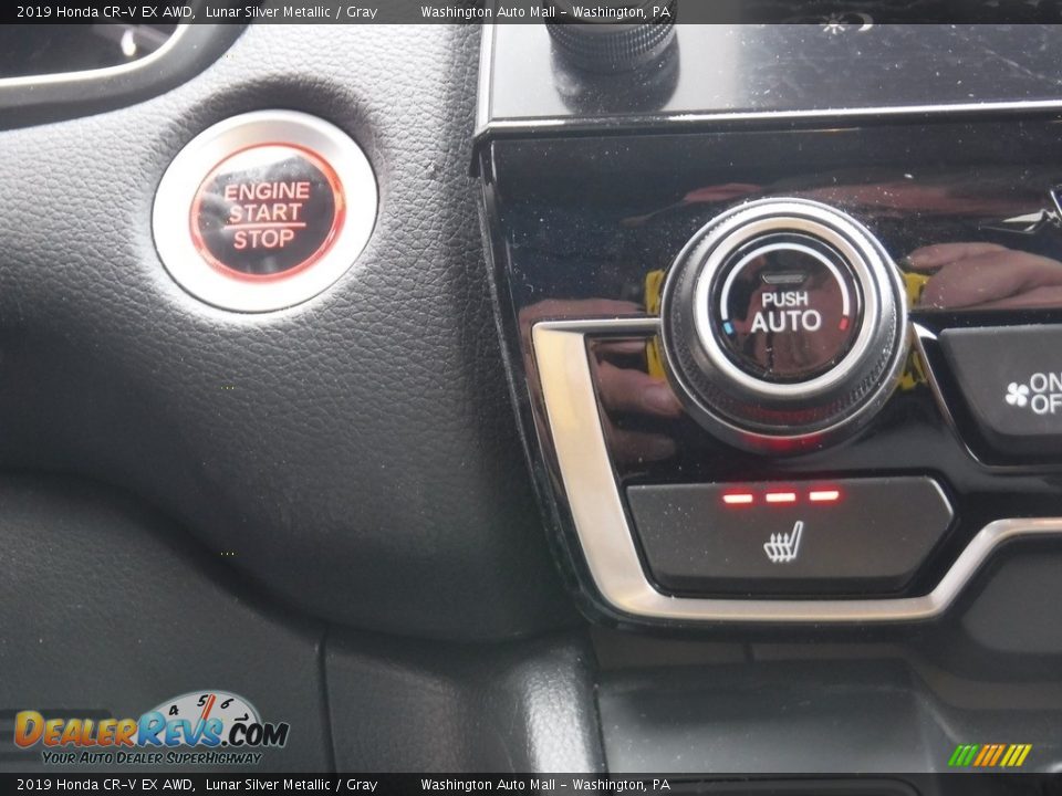 2019 Honda CR-V EX AWD Lunar Silver Metallic / Gray Photo #20