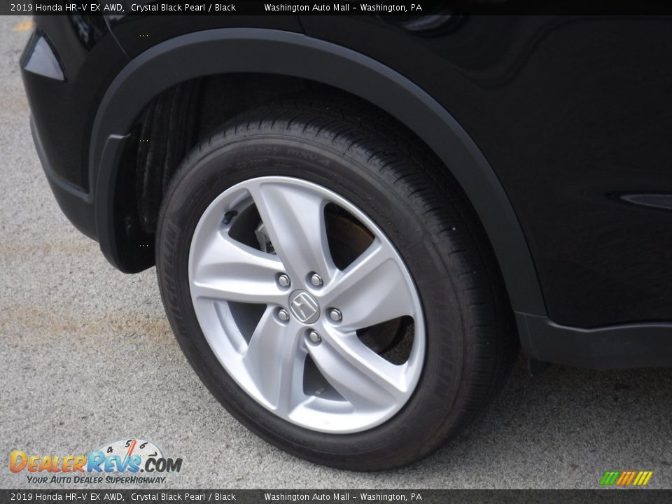 2019 Honda HR-V EX AWD Crystal Black Pearl / Black Photo #3