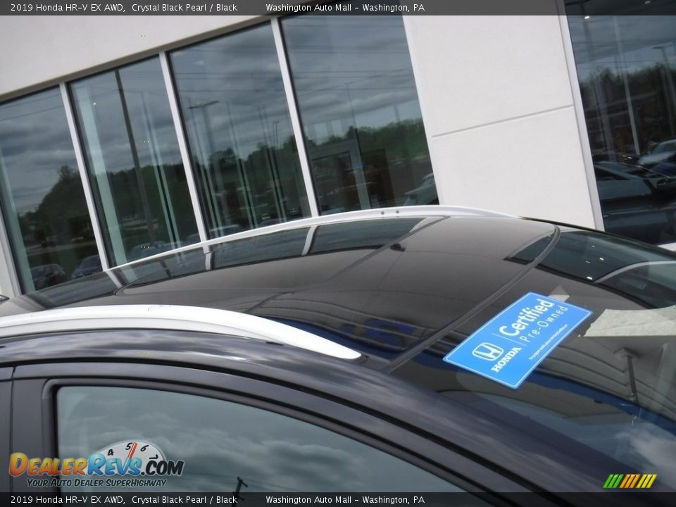2019 Honda HR-V EX AWD Crystal Black Pearl / Black Photo #4