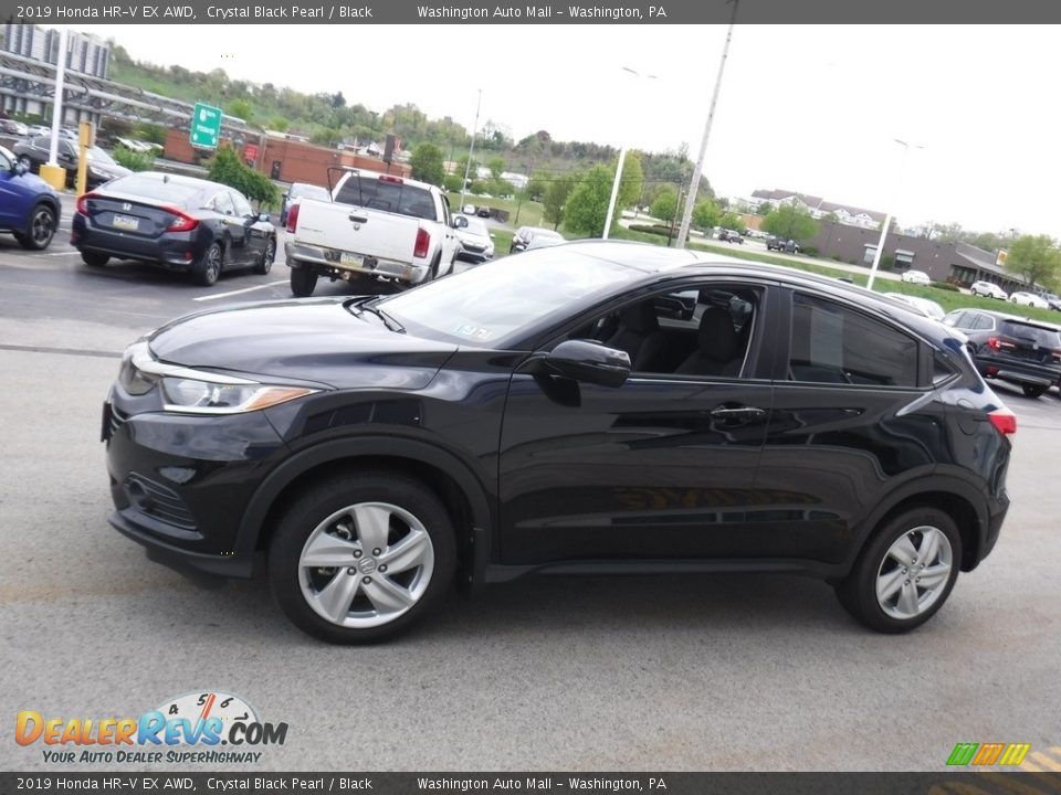 2019 Honda HR-V EX AWD Crystal Black Pearl / Black Photo #7