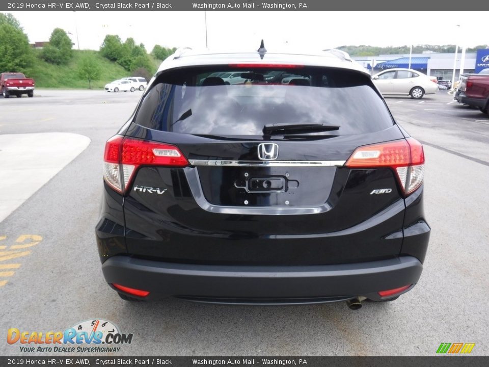 2019 Honda HR-V EX AWD Crystal Black Pearl / Black Photo #9