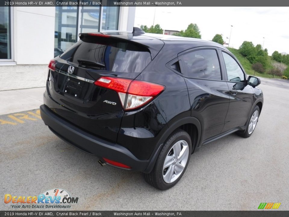 2019 Honda HR-V EX AWD Crystal Black Pearl / Black Photo #10