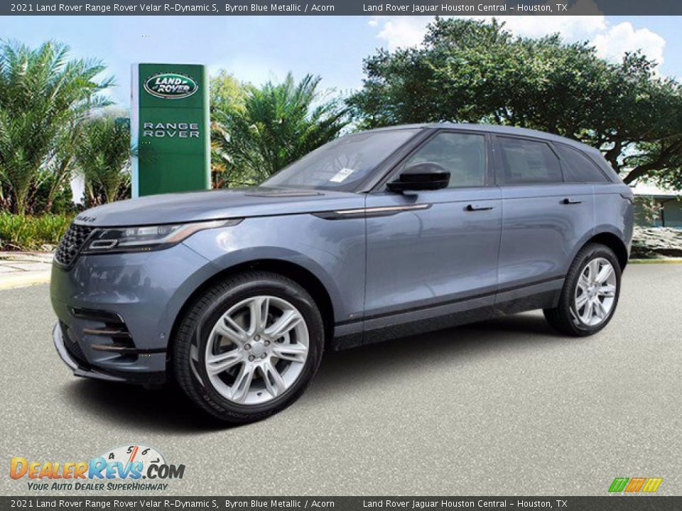 2021 Land Rover Range Rover Velar R-Dynamic S Byron Blue Metallic / Acorn Photo #1