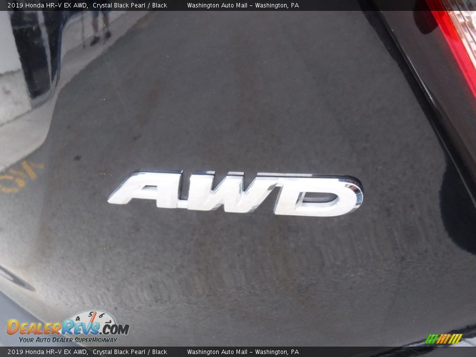 2019 Honda HR-V EX AWD Crystal Black Pearl / Black Photo #11