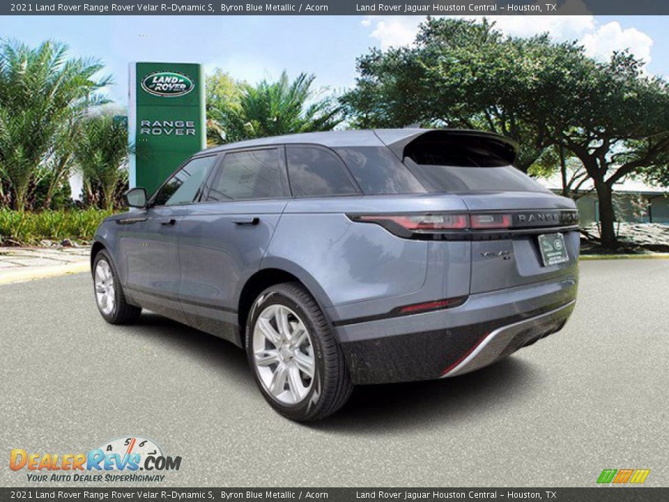 2021 Land Rover Range Rover Velar R-Dynamic S Byron Blue Metallic / Acorn Photo #2