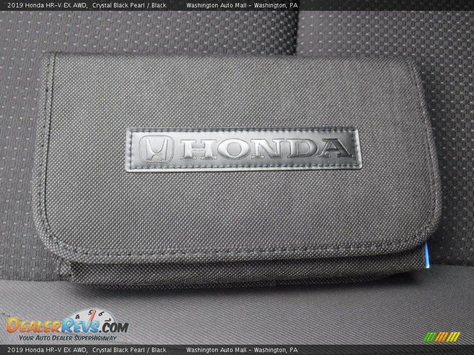 2019 Honda HR-V EX AWD Crystal Black Pearl / Black Photo #25