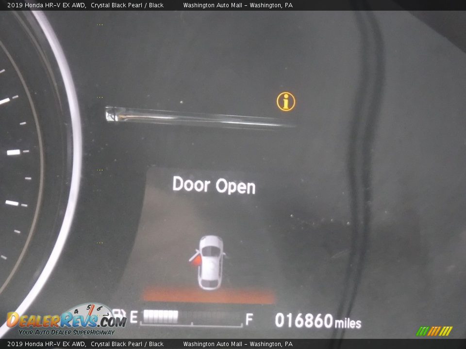2019 Honda HR-V EX AWD Crystal Black Pearl / Black Photo #27