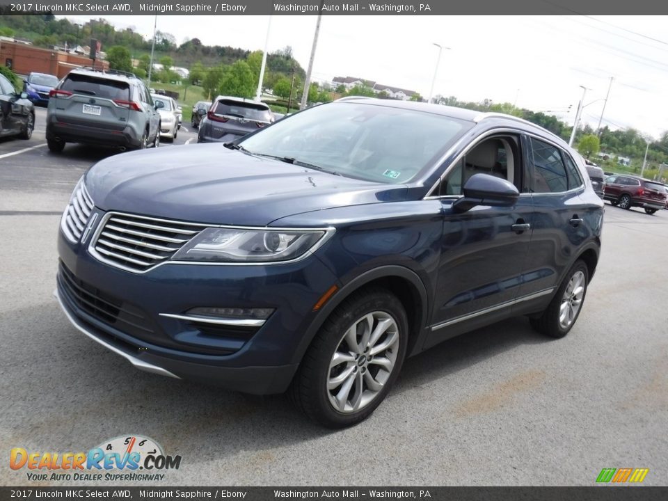 2017 Lincoln MKC Select AWD Midnight Sapphire / Ebony Photo #4