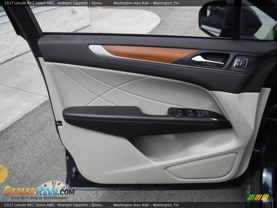 2017 Lincoln MKC Select AWD Midnight Sapphire / Ebony Photo #12