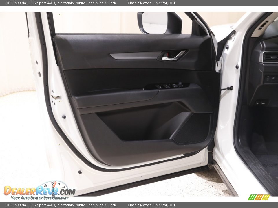 2018 Mazda CX-5 Sport AWD Snowflake White Pearl Mica / Black Photo #4