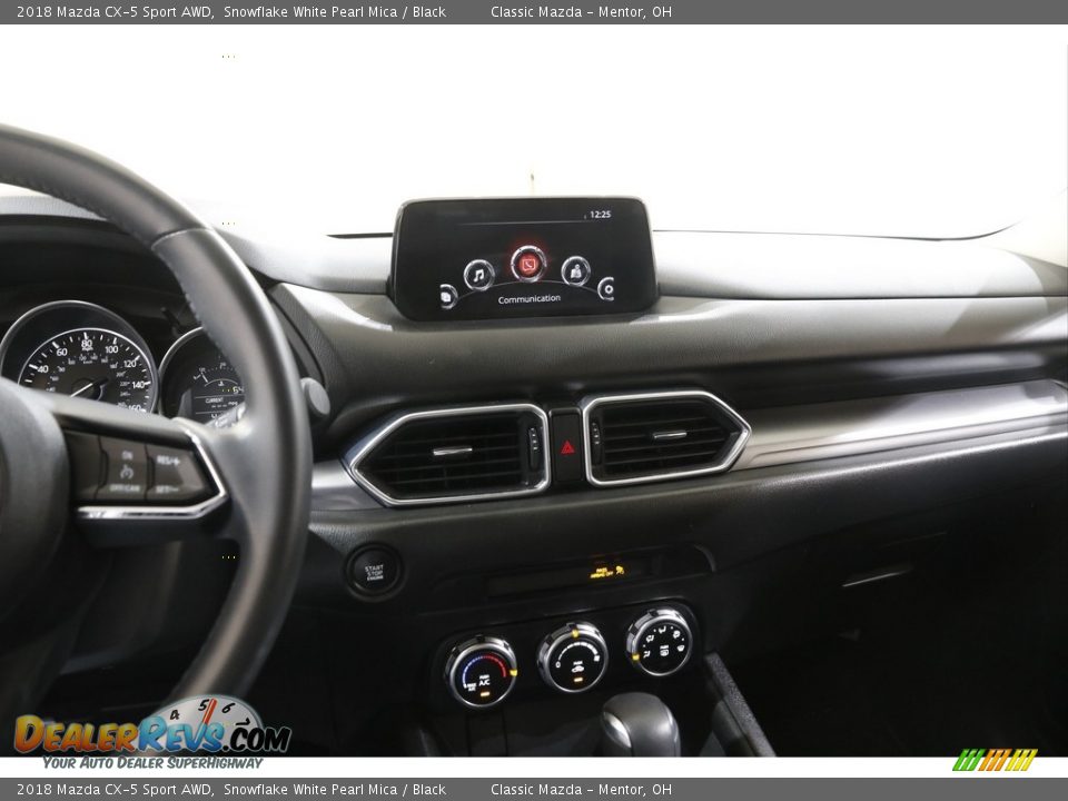 2018 Mazda CX-5 Sport AWD Snowflake White Pearl Mica / Black Photo #9